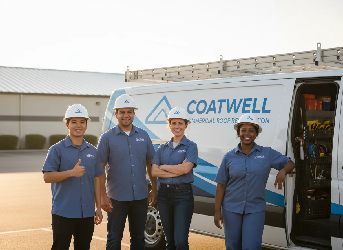 Commercial roof coating company in Wilmer, TX